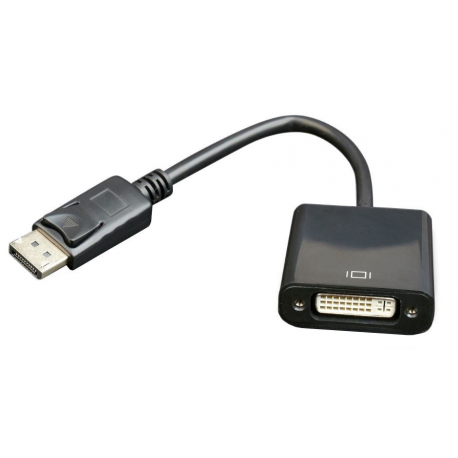 Gembird - Adapter - DisplayPort (M) to DVI-I (F) - DisplayPort 1.0 - 10 cm - black - 3