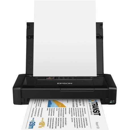 Epson WorkForce WF-100W - Printer - colour - ink-jet - A4 / Legal - 5760 x 1440 dpi - up to 7 ppm (mono)  /  up to 4 ppm (colour) - capacity: 20 sheets - USB 2.0, Wi-Fi(n) - 3