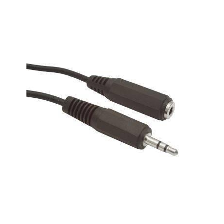Cablexpert - Audio extension cable - stereo mini jack plug to stereo mini jack receptacle - 2 m - black - 1