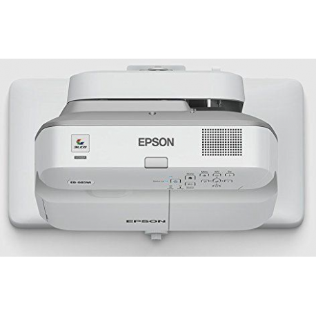 Epson EB-685Wi - 3LCD projector - 3500 lumens (white) - 3500 lumens (colour) - WXGA (1280 x 800) - 16:10 - 720p - LAN - grey, white - 3