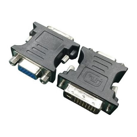 Cablexpert - Adapter - DVI (M) to DB-15 (F) - thumbscrews - black - 1