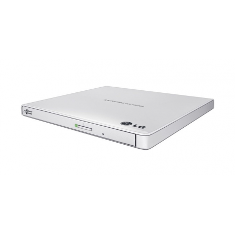 LG GP57EW40 - Disk drive - DVD±RW (±R DL)  /  DVD-RAM - 8x / 8x / 5x - USB 2.0 - external - white - 5