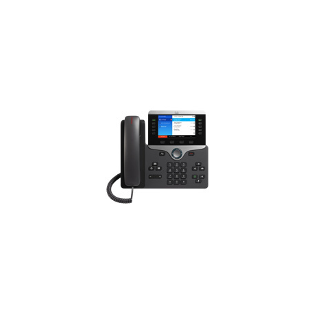 Cisco IP Phone 8851 - VoIP phone - SIP, RTCP, RTP, SRTP, SDP - 5 lines - 1