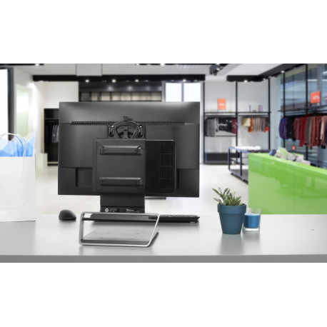 HP Integrated Work Center Stand Desktop Mini  /  Thin Clients - Monitor / desktop stand - 17"-24" - for HP t310 G2, t430, t430 v2, t530, t540, t628, Z24; Chromebox G2; ProDesk 600 G3 - 2
