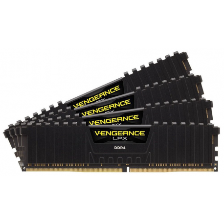 CORSAIR Vengeance LPX - DDR4 - kit - 32 GB: 4 x 8 GB - DIMM 288-pin - 2666 MHz  /  PC4-21300 - CL16 - 1.2 V - unbuffered - non-ECC - 5