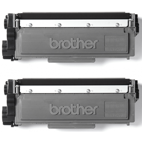 Brother TN2320 - Black - original - toner cartridge - for Brother DCP-L2500, L2520, L2560, HL-L2300, L2340, L2360, L2365, MFC-L2700, L2720, L2740 - 1