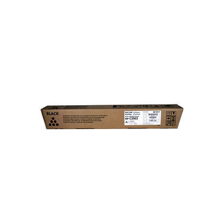 Ricoh - Black - original - toner cartridge - for Ricoh MP C3003SP, MP C3503SP - 1