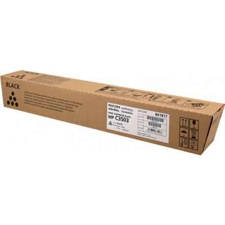 Ricoh - Black - original - toner cartridge - for Ricoh MP C3003SP, MP C3503SP - 2