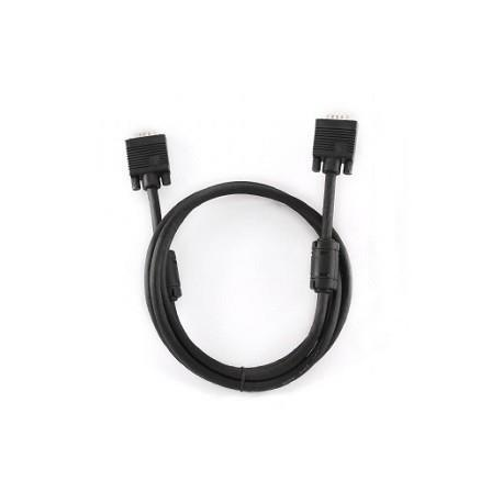Cablexpert Premium CC-PPVGA-10-B - VGA cable - HD-15 (VGA) (M) to HD-15 (VGA) (M) - 3 m - molded, thumbscrews - black - 1