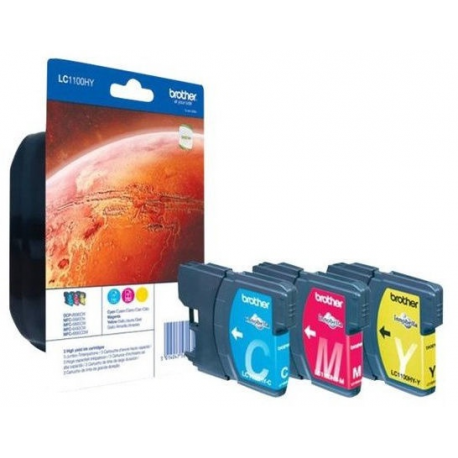 Brother Rainbow pack LC1100HyRBWBP - 1