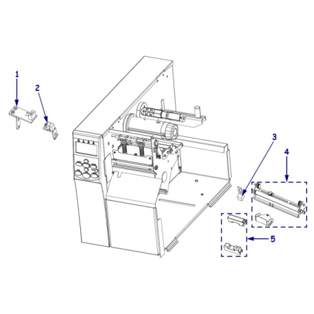 Zebra - Paper out sensor - for Zebra 110Xi4, 140Xi4, 220Xi4; Xi Series 170Xi4 - 1