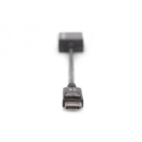 ASSMANN - DisplayPort adapter - DisplayPort (M) to HD-15 (VGA) (F) - 15 cm - molded - black - 3