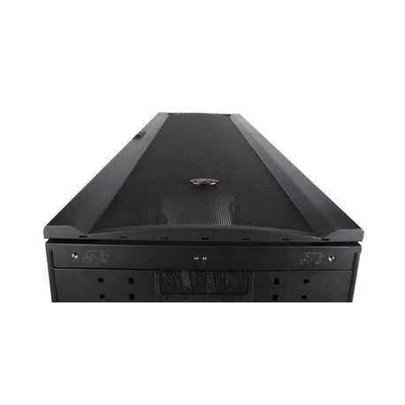 APC NetShelter SX Enclosure with Sides - Rack - black - 42U - 19" - 10
