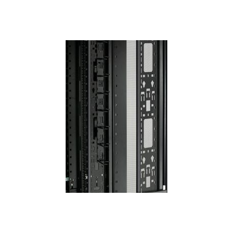 APC NetShelter SX Enclosure with Sides - Rack - black - 42U - 19" - 15