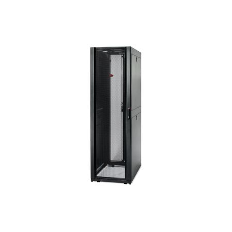APC NetShelter SX Enclosure with Sides - Rack - black - 42U - 19" - 29