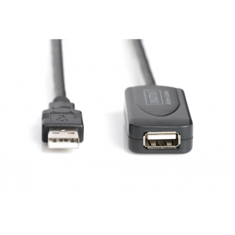 DIGITUS USB 2.0 Repeater Cable DA-73102 - USB extension cable - USB (M) to USB (F) - USB 2.0 - 20 m - active - 1