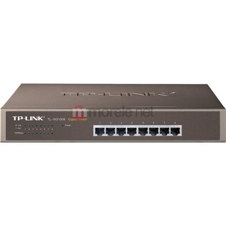TP-Link TL-SG1008 - Switch - 8 x 10 / 100 / 1000 - desktop - 2