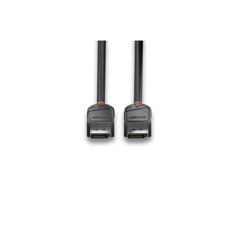 Lindy Black Line - DisplayPort cable - DisplayPort (M) to DisplayPort (M) - DisplayPort 1.2 - 1 m - black - 3