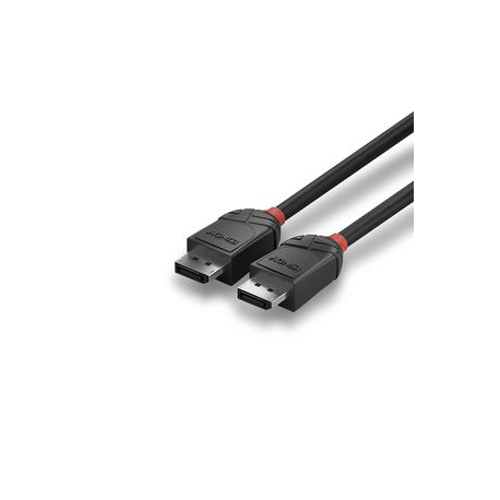 Lindy Black Line - DisplayPort cable - DisplayPort (M) to DisplayPort (M) - DisplayPort 1.2 - 2 m - black - 4