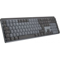 Logitech Master Series MX Mechanical - Keyboard - backlit - wireless - Bluetooth LE - QWERTY - Nordic (Danish / Finnish / Norwegian / Swedish) - key switch: Linear - graphite