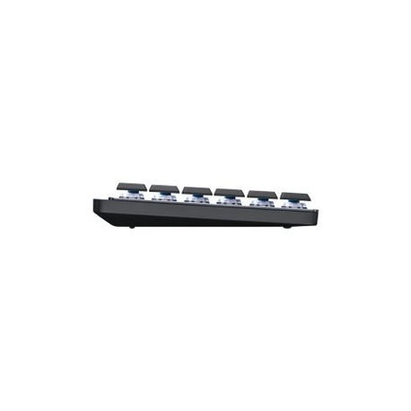 Logitech Master Series MX Mechanical Mini - Keyboard - backlit - wireless - Bluetooth LE - QWERTY - US International - key switch: Clicky - graphite - 3