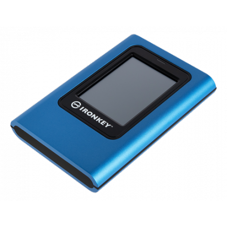 Kingston IronKey Vault Privacy 80 - SSD - encrypted - 960 GB - external (portable) - USB 3.2 Gen 1 (USB-C connector) - FIPS 197, 256-bit AES-XTS - TAA Compliant - 2