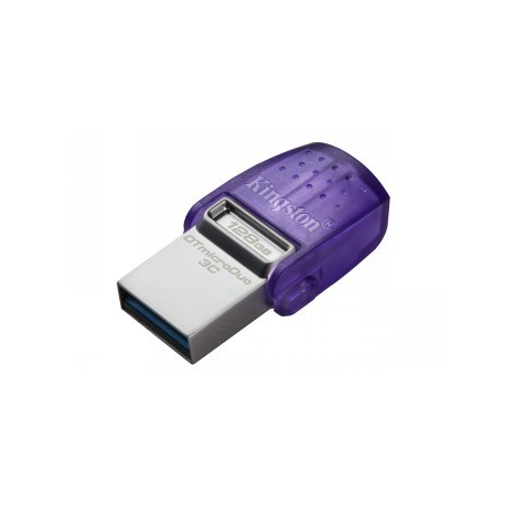 Kingston DataTraveler microDuo 3C - USB flash drive - 128 GB - USB 3.2 Gen 1  /  USB-C - 2