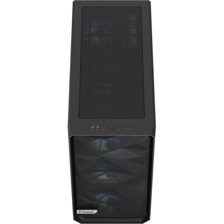 Fractal Design Meshify 2 RGB - Tower - extended ATX - windowed side panel (tempered glass) - no power supply (ATX) - black TG light tint - USB / Audio - 6