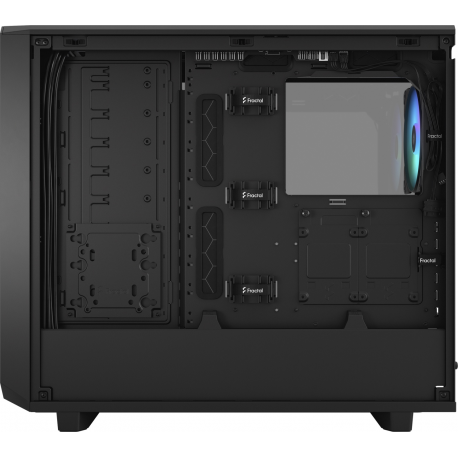 Fractal Design Meshify 2 RGB - Tower - extended ATX - windowed side panel (tempered glass) - no power supply (ATX) - black TG light tint - USB / Audio - 7