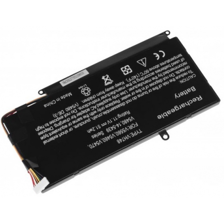 Green Cell - Laptop battery (standard) (equivalent to: Dell WDX0R) - lithium polymer - 3400 mAh - 39 Wh - black - for Dell Inspiron 13 53XX, 15 55XX, 17 57XX; Latitude 13 3379, 3189; Vostro 14 5468, 15 5568 - 4