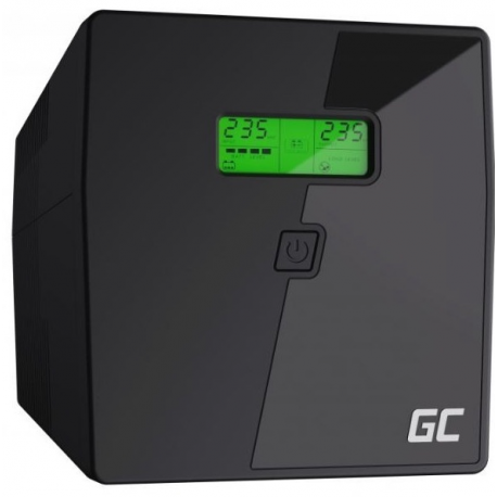 Green Cell Microsine - UPS - AC 220/230/240 V - 700 Watt - 1000 VA 7 Ah - USB - output connectors: 4 - 0