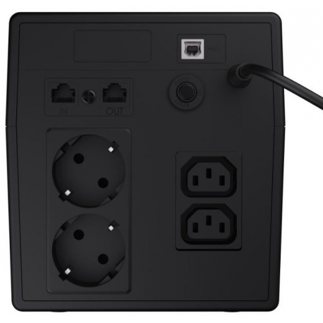 Green Cell Microsine - UPS - AC 220/230/240 V - 700 Watt - 1000 VA 7 Ah - USB - output connectors: 4 - 1