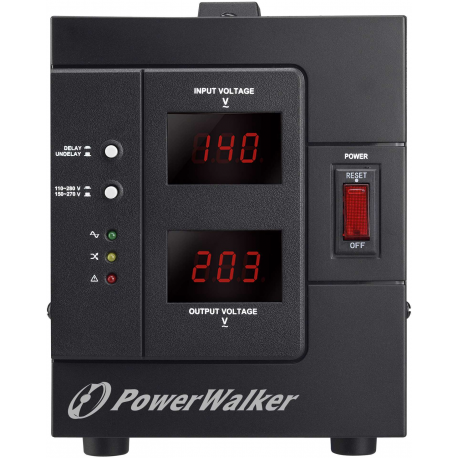PowerWalker VI 2000 CW FR - UPS - AC 162-290 V - 1400 Watt - 2000 VA 7 Ah - RS-232, USB - output connectors: 3 - 1