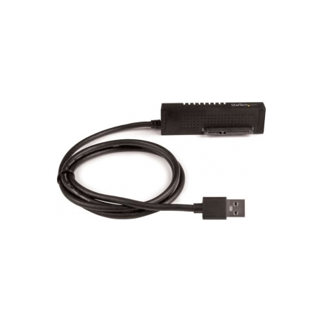 StarTech.com USB to SATA Adapter Cable - 2.5in and 3.5in Drives - USB 3.1 - 10Gbps - External Hard Drive Cable - Hard Drive Adapter Cable (USB312SAT3) - Storage controller - 2.5", 3.5" - SATA 6Gb / s - USB 3.1 (Gen 2) - black - 0