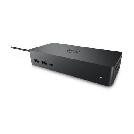 Dell Universal Dock - UD22 - Docking station - USB-C - HDMI, 2 x DP, USB-C - GigE - 130 Watt - BTO - with 1 year Advanced Exchange Service and Limited Hardware Warranty - 1