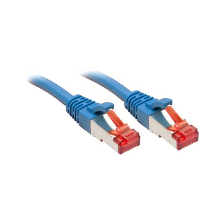 Lindy - Patch cable - RJ-45 (M) to RJ-45 (M) - 2 m - SFTP, PiMF - CAT 6e - snagless - blue - 0