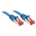 Lindy - Patch cable - RJ-45 (M) to RJ-45 (M) - 2 m - SFTP, PiMF - CAT 6e - snagless - blue
