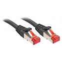 Lindy - Patch cable - RJ-45 (M) to RJ-45 (M) - 2 m - SFTP, PiMF - CAT 6 - snagless - black