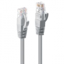 Lindy - Patch cable - RJ-45 (M) to RJ-45 (M) - 5 m - UTP - CAT 6 - molded, snagless, stranded - grey