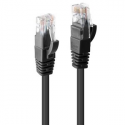 Lindy - Patch cable - RJ-45 (M) to RJ-45 (M) - 1 m - UTP - CAT 6 - molded, snagless - black