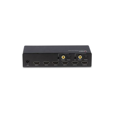 Lindy 4x2 HDMI 2.0 18G Matrix Switch - Video/audio switch - desktop - 1