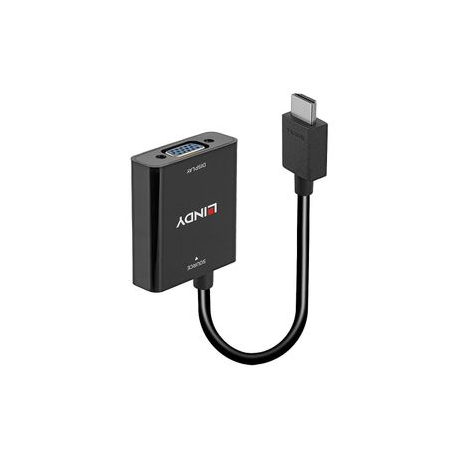 Lindy - Video converter - HDMI - VGA - black - 0