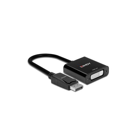 Lindy DisplayPort to DVI-D Adapter - Video converter - Parade PS171 - DisplayPort - DVI - black - 2
