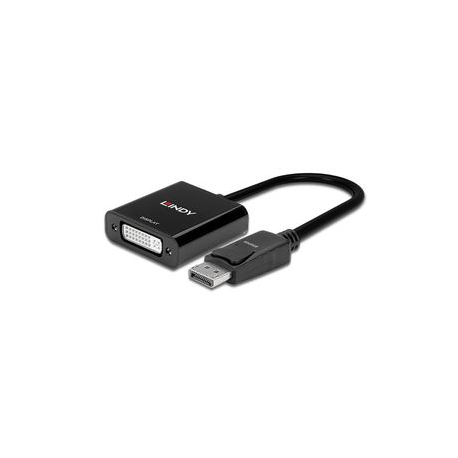 Lindy DisplayPort to DVI-D Adapter - Video converter - Parade PS171 - DisplayPort - DVI - black - 4