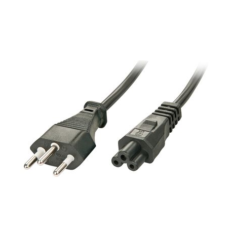 Lindy - Power cable - IEC 60320 C5 to SEV 1011 (M) - 2 m - black - 0