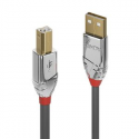 Lindy CROMO - USB cable - USB (M) to USB Type B (M) - USB 2.0 - 3 m - round - grey
