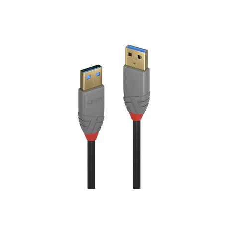 Lindy Anthra Line - USB cable - USB Type A (M) to USB Type A (M) - USB 3.0 - 1 m - 0