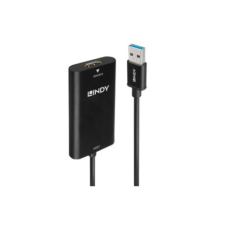 Lindy HDMI To USB 3.1 Video Capture Device - External video adapter - USB 3.1 - HDMI - 0