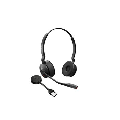 Jabra Engage 55 Stereo - Headset - on-ear - DECT - wireless - Optimised for UC - 0