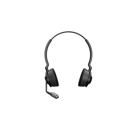 Jabra Engage 55 Stereo - Headset - on-ear - DECT - wireless - Certified for Microsoft Teams - 3